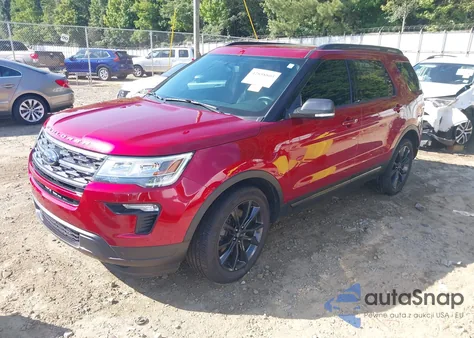 2019 Ford Explorer Xlt из США, поврежденный, VIN 1FM5K8D89KGA87336
